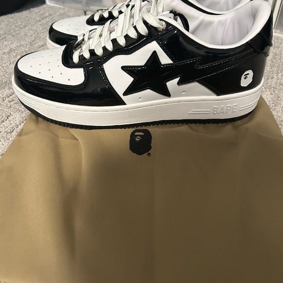 Black Bapestas shoes - Picture 3 of 5